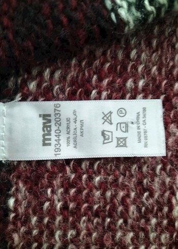 kaşkol mavi markadır yenidir Bir kere kulanildi - Görsel 2