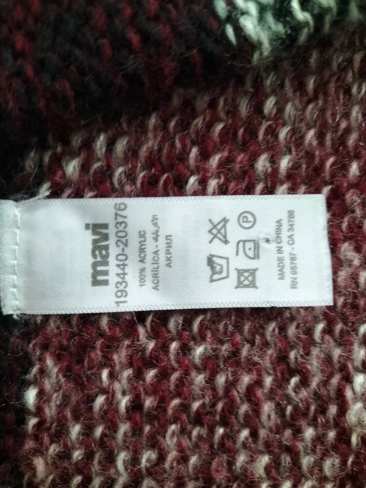 kaşkol mavi markadır yenidir Bir kere kulanildi - Görsel 2