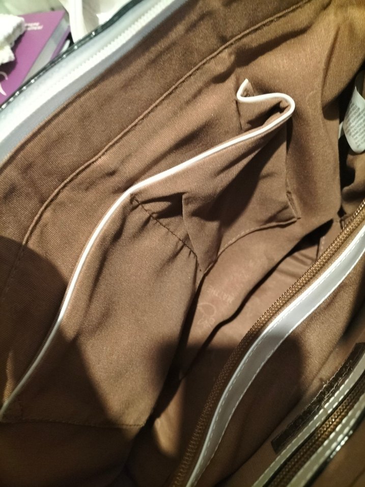 Klasik Beyaz Deri Kadın Çanta - Görsel 3