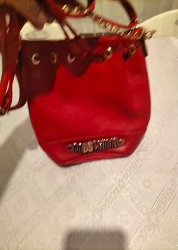 kırmızı spor çanta - Görsel 3