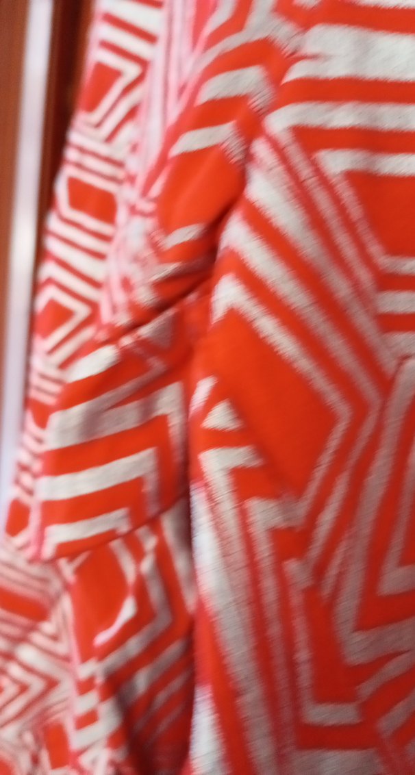 Kız Çocuk Kırmızı Desenli Dar Kesim Tayt - Görsel 5