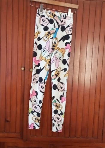 Kız Çocuk Baskılı Pop Kültür Tayt - Görsel 2