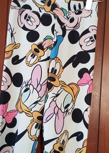 Kız Çocuk Baskılı Pop Kültür Tayt - Görsel 3