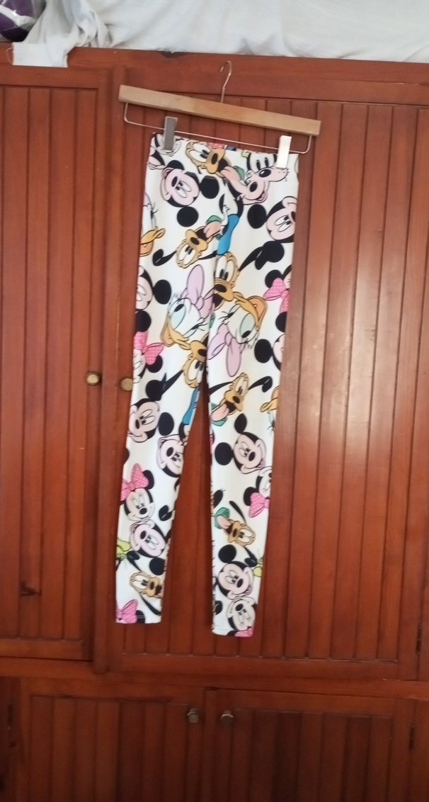 Kız Çocuk Baskılı Pop Kültür Tayt - Görsel 2