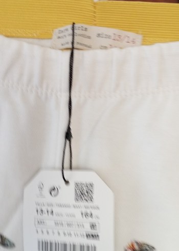 Desenli Kız çocuk tayt - Görsel 4