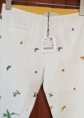 Desenli Kız çocuk tayt - Görsel 3