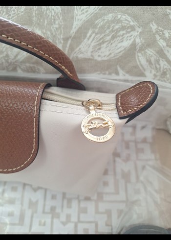 Beden camel Renk Longchamp Xs Pouch Bej