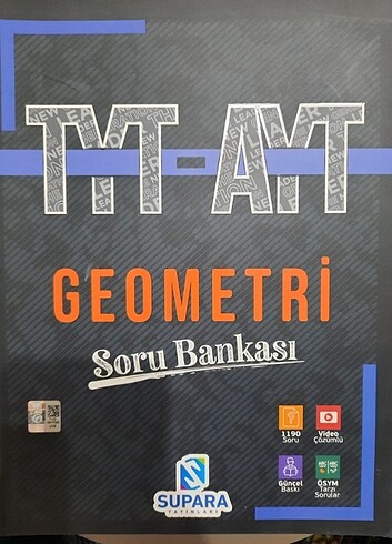 SIFIR KİTAP-TYT AYT GEOMETRİ SORU BANKASI 