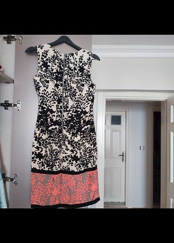 Desenli Kadın Elbise - Görsel 3