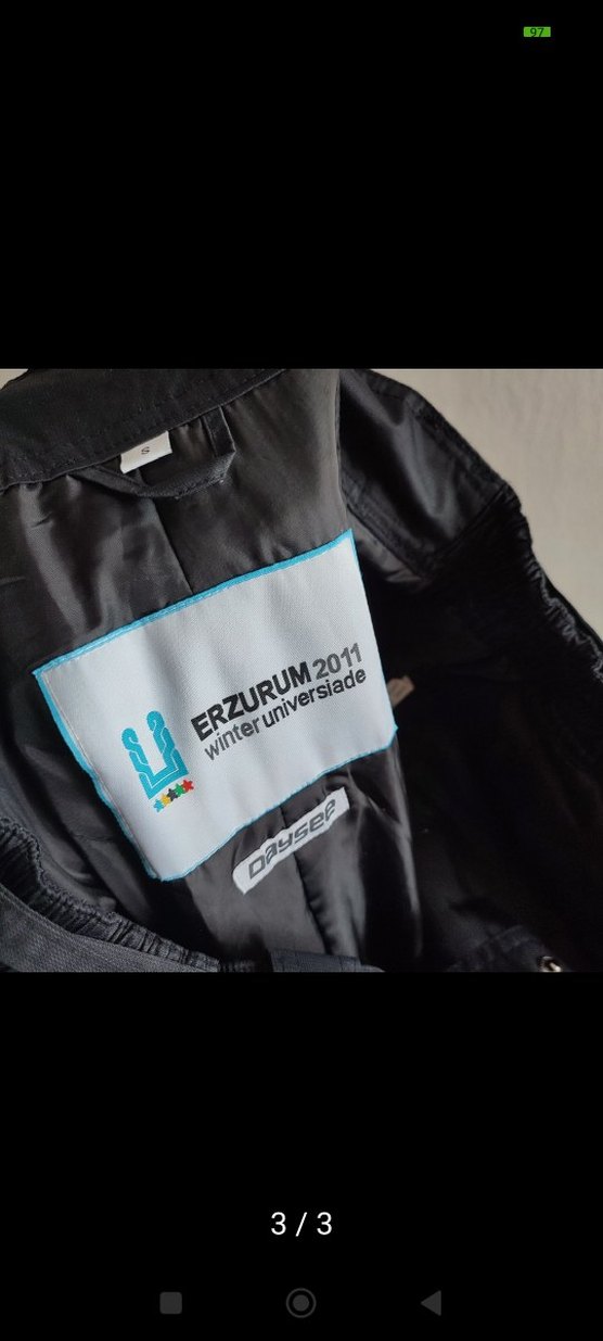 Siyah Kadın/Erkek Kayak Pantolonu, Bol Kesim, Kemerli - Görsel 3