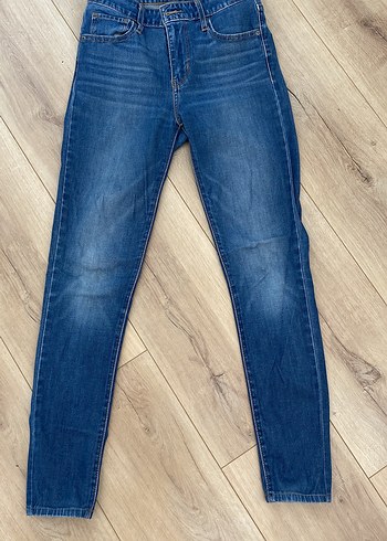 Levis Mavi Denim Skinny Jean