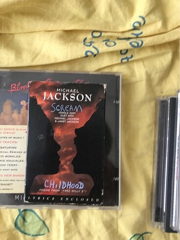 Michael Jackson Scream Kaset Single