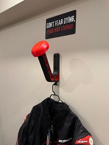 Kask ve ceket askısı - Görsel 2