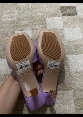 Nine West Nine West Mor BTopuk Kadın Terlik