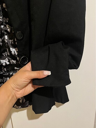 s Beden siyah Renk Blazer ceket