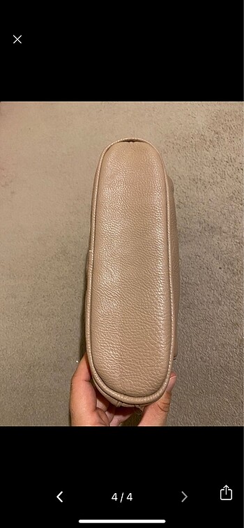  Beden camel Renk H&M makyaj çantası