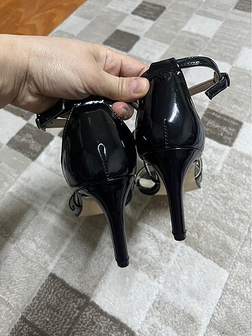 37 Beden siyah Renk Nine west şık ayakkabı