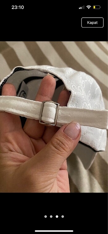 Beden beyaz Renk Gucci şapka