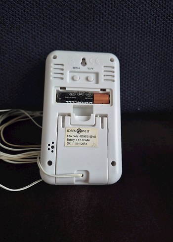 Gri Dijital Termometre ve Ölçüm Cihazı - Görsel 2