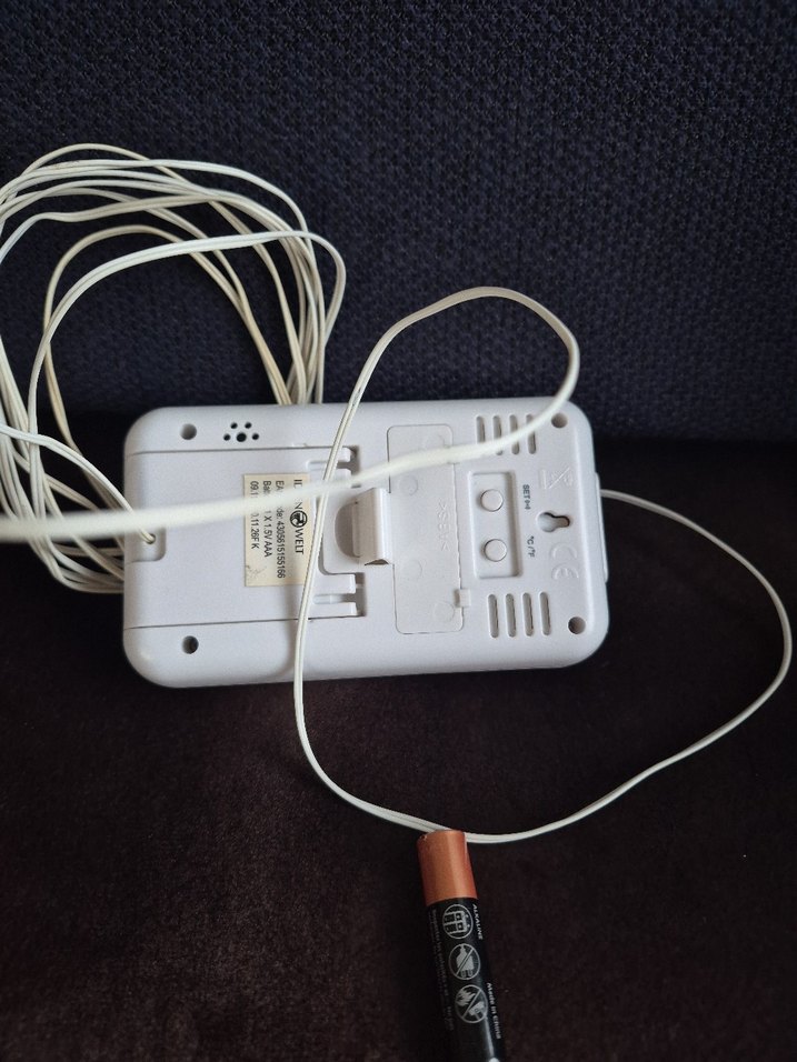 Gri Dijital Termometre ve Ölçüm Cihazı - Görsel 5