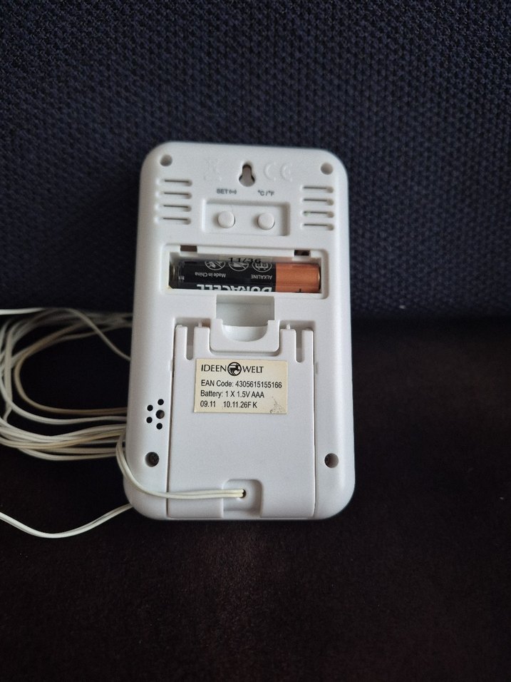 Gri Dijital Termometre ve Ölçüm Cihazı - Görsel 2