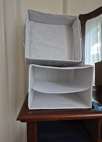 Çekmeceli Bej ve Gri Dolap Düzenleyici - Görsel 7