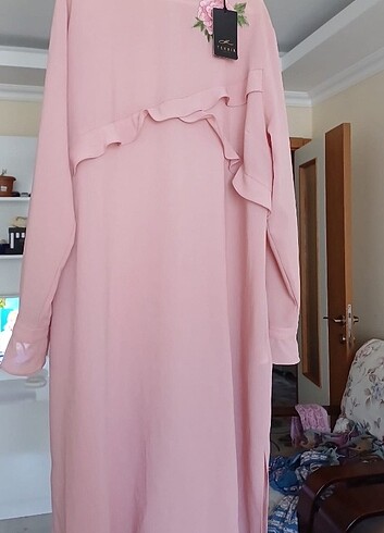 Pembe Tunik Elbise