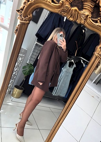 Diğer Kahverengi blazer ceket