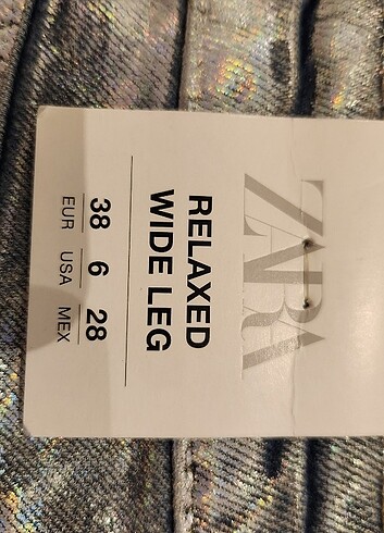 Zara Zara Parlak Jean