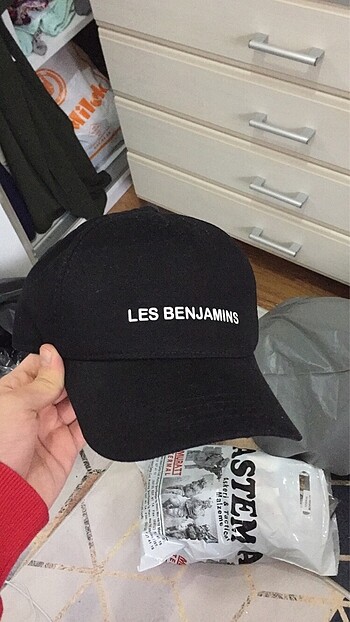 Les Benjamins Siyah Şapka Les Benjamins Şapka %20 İndirimli - Gardrops