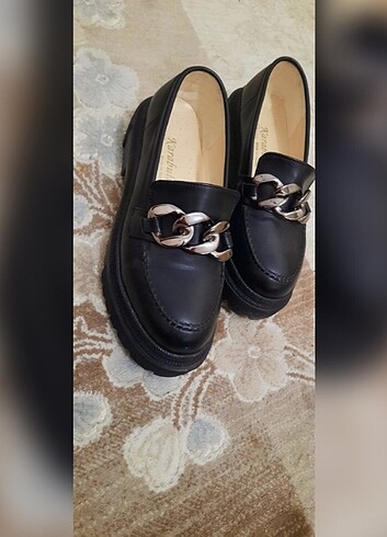 SİYAH LOAFER AYAKKABI