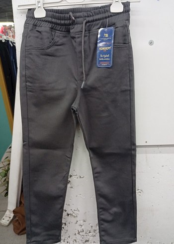 Kemerli Siyah okul Kumaş Pantolon - Görsel 6