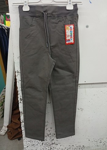 Kemerli Siyah okul Kumaş Pantolon - Görsel 5