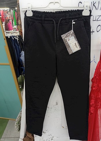 Kemerli Siyah okul Kumaş Pantolon - Görsel 14