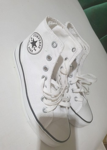 37,5 Beden beyaz Renk Beyaz Kadın Converse Basic Spor Ayakkabı
