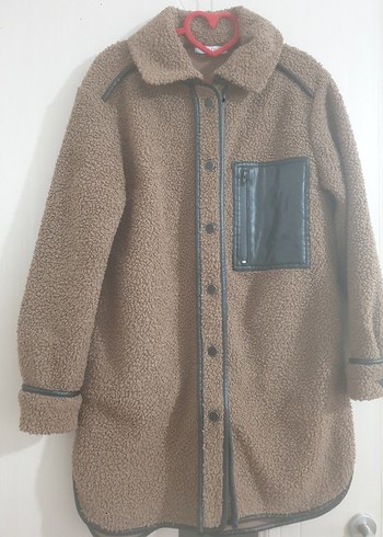 Kahverengi Kürklü Midi Kadın Kaban - Görsel 3