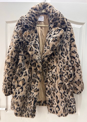 Bershka leopar kürk