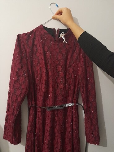 BORDO 48 BEDEN TESETTÜR KADIN ABİYE