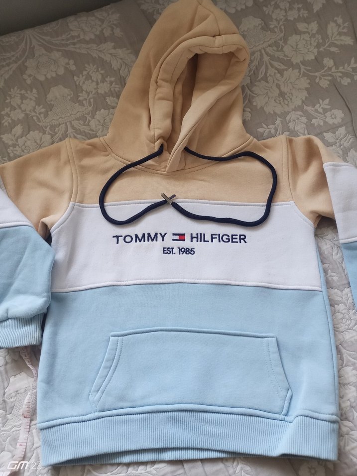 Tommy Hilfiger Erkek Çocuk Kapüşonlu Sweatshirt - Görsel 2