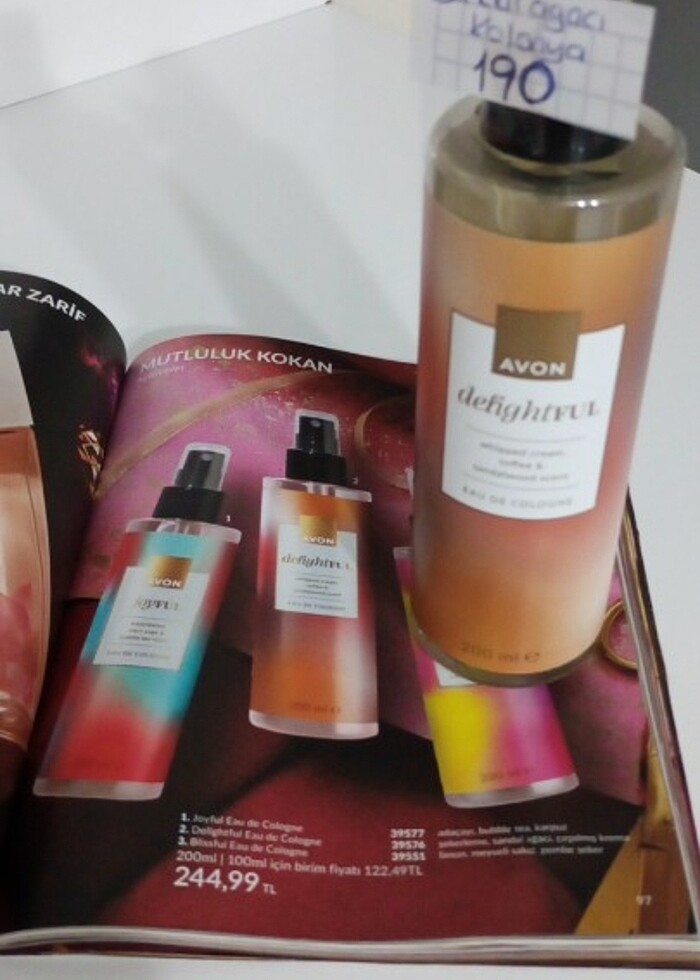 Avon mutluluk kokan kolonya - Görsel 3