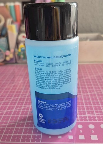 Watsons Koyu Renk Oje Asetonu 150 ml - Görsel 2