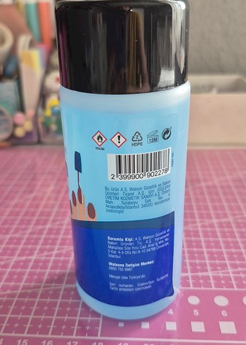 Watsons Koyu Renk Oje Asetonu 150 ml - Görsel 3