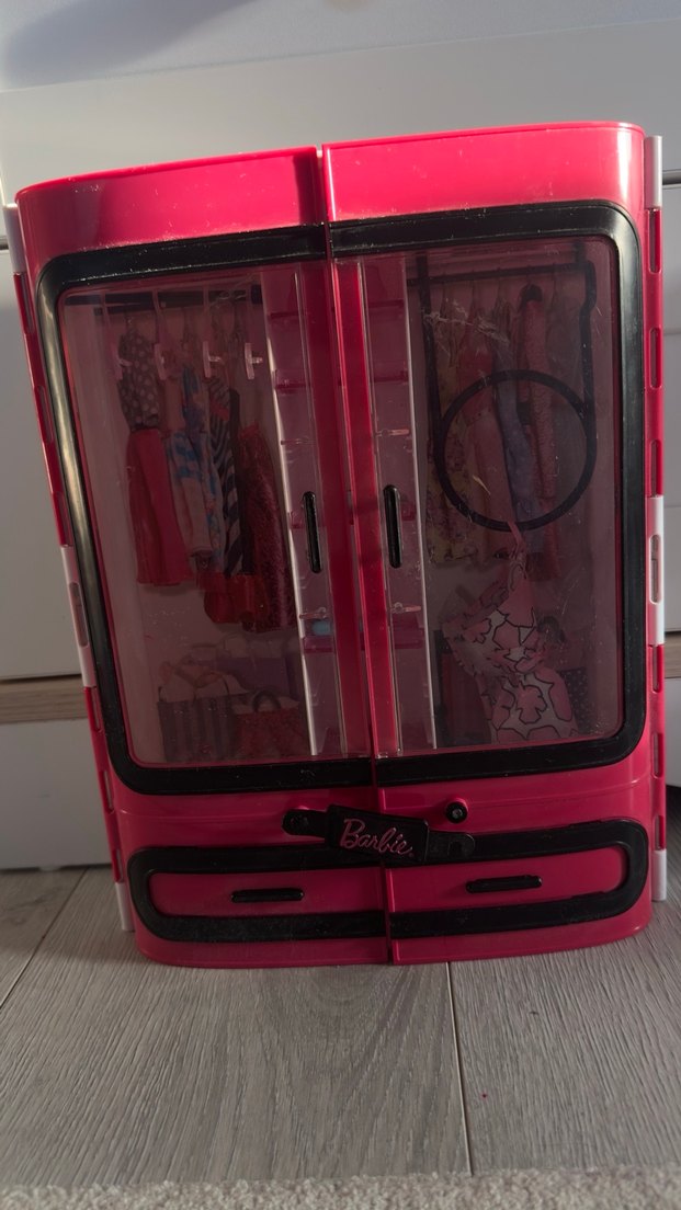 Barbie Pembe Oyuncak Dolabı - Görsel 2