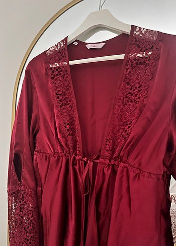 Pierre Cardin Kadın Saten Pijama Takımı Çeyizlik - Görsel 5