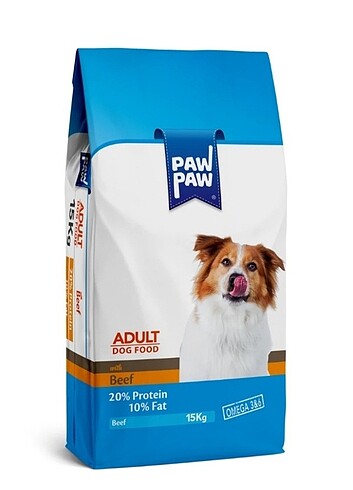 Paw Paw Biftekli Yetişkin Köpek Maması 