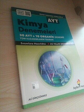 Kimya ayt deneme aydin yayınları