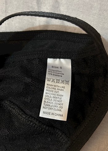 Siyah Gotik Mini Sütyen - Görsel 3