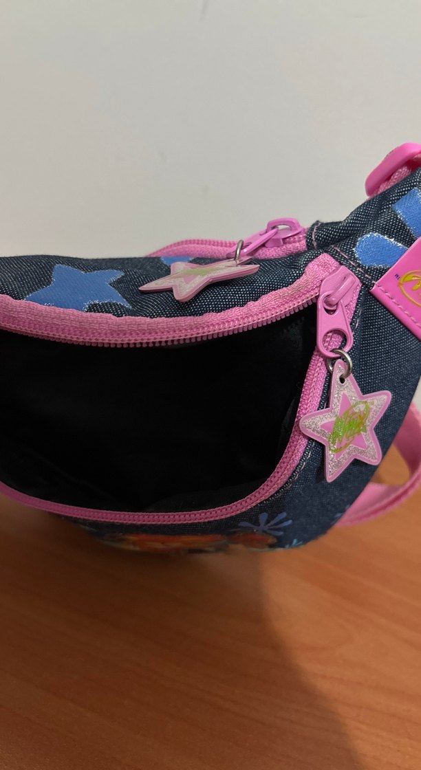 Çocuklar için renkli mavi bel çantası - Görsel 3