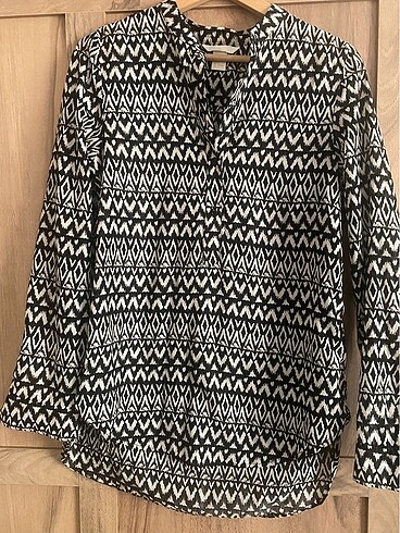 34 Beden H&M Desenli Gömlek