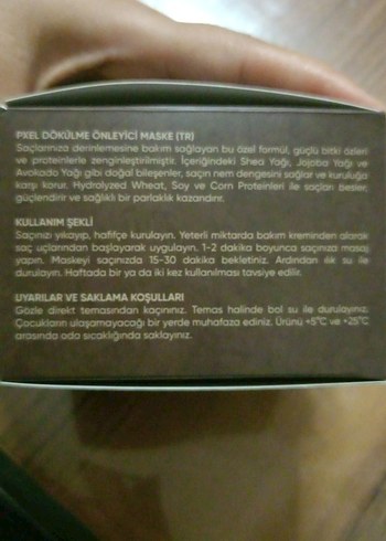 Pixel Saç Dökülmesini Önleyici Maske - Görsel 2